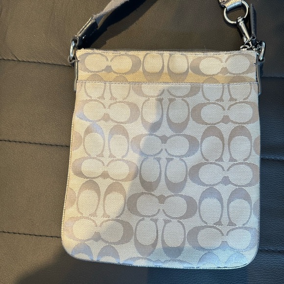 COACH GRAY SUTTON SIGNATURE SWINGPACK CROSSBODY BAG - Picture 2 of 6